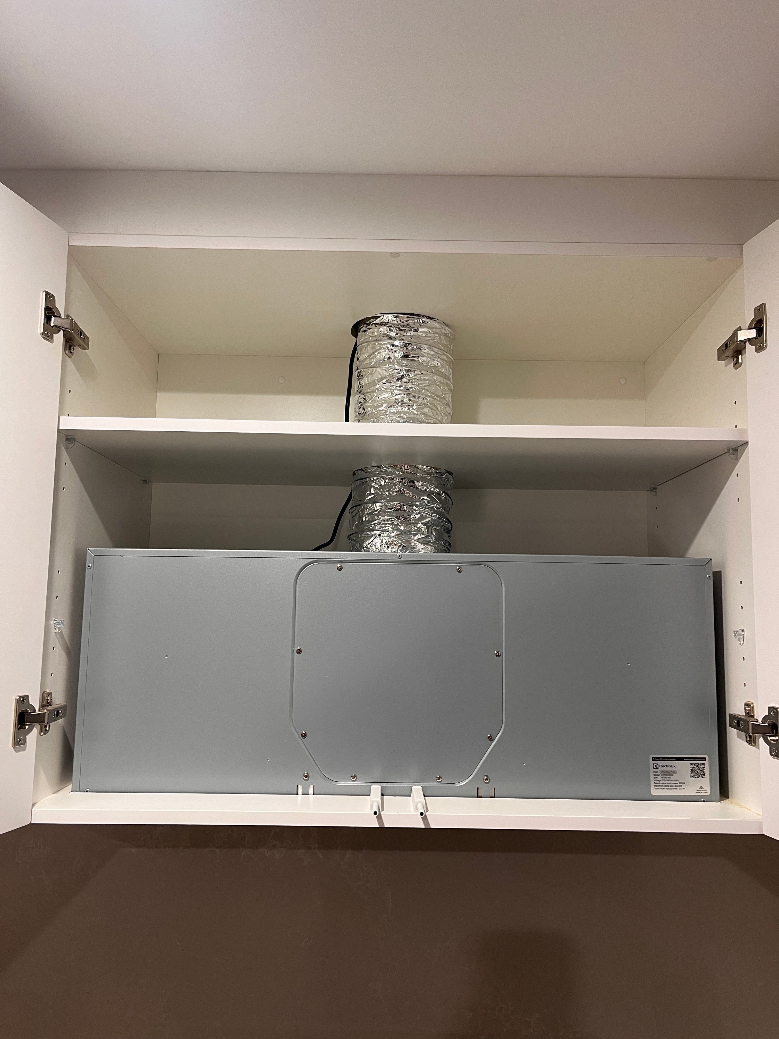 How to cover rangehood ducting? Bunnings community
