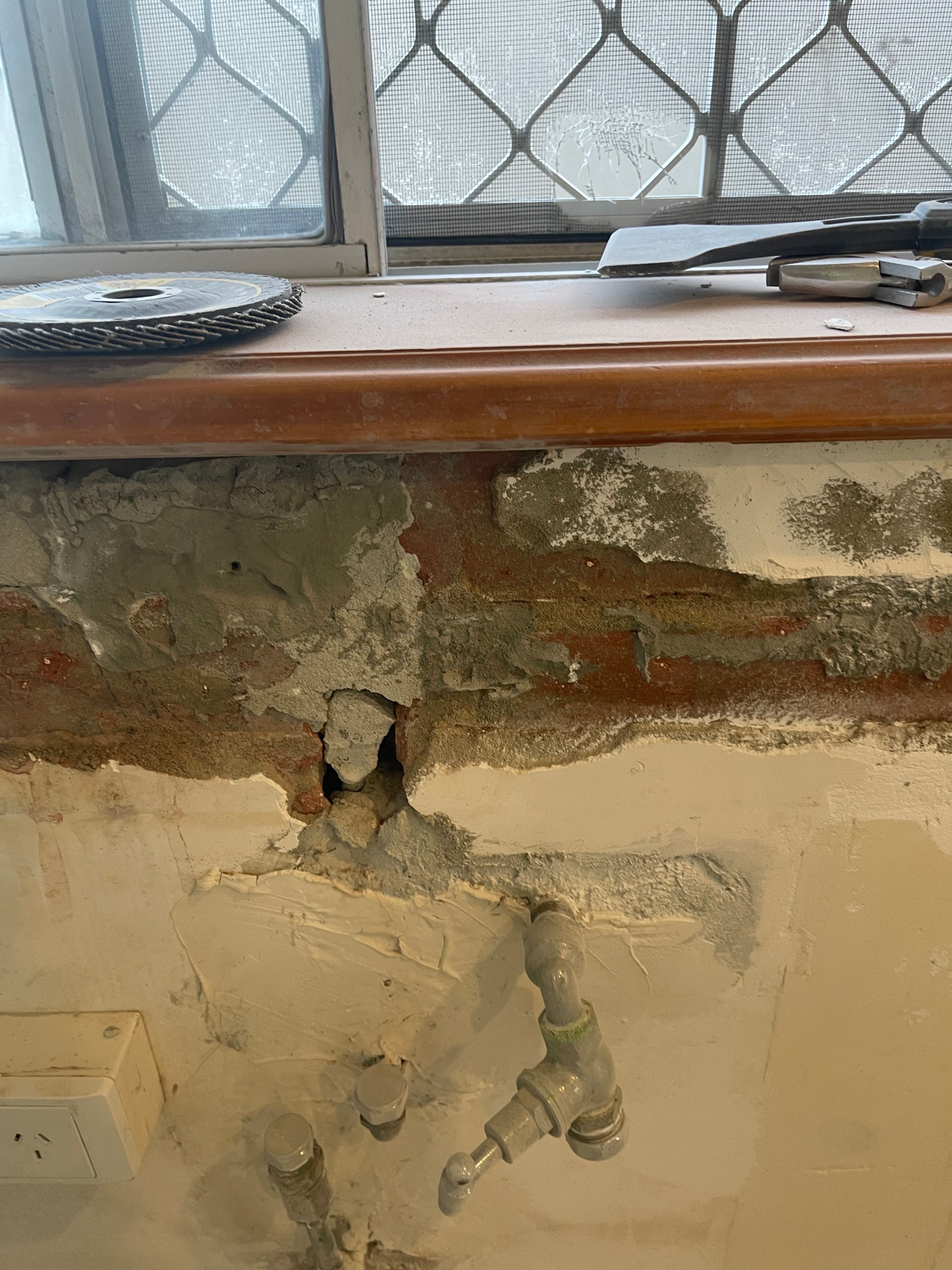 How to replaster a wall after removing t... Bunnings community