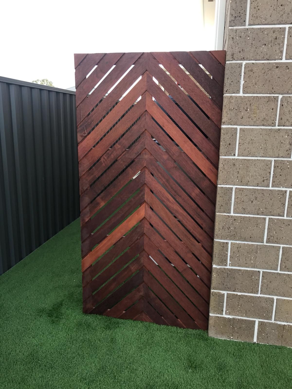 Screening to hide hot water systems Bunnings community