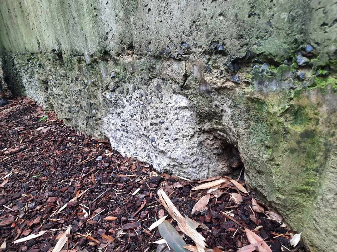 How to fill concrete holes before applyi... Bunnings community