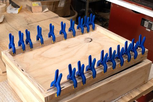 Too many clamps? Don't be silly.