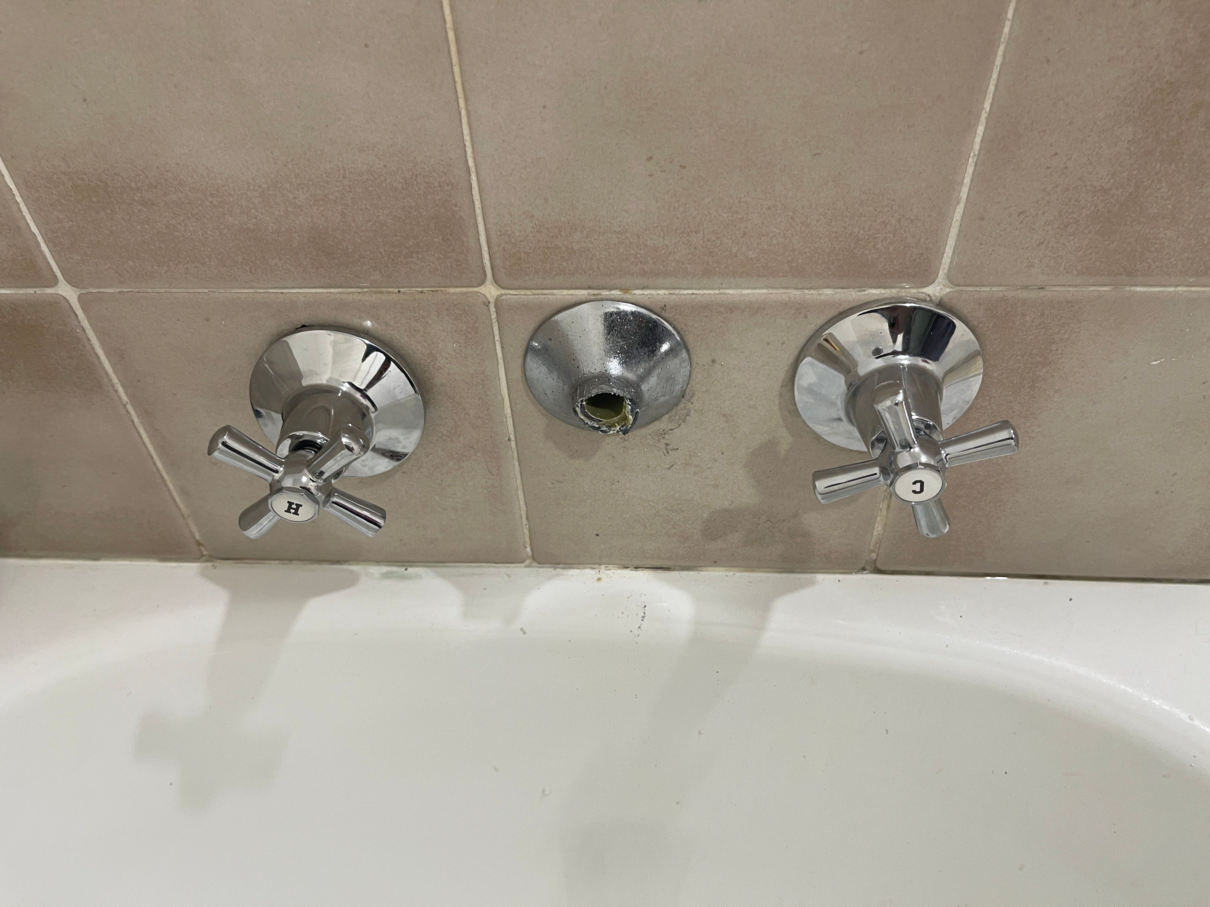 How to remove stuck bathroom spout? Bunnings community