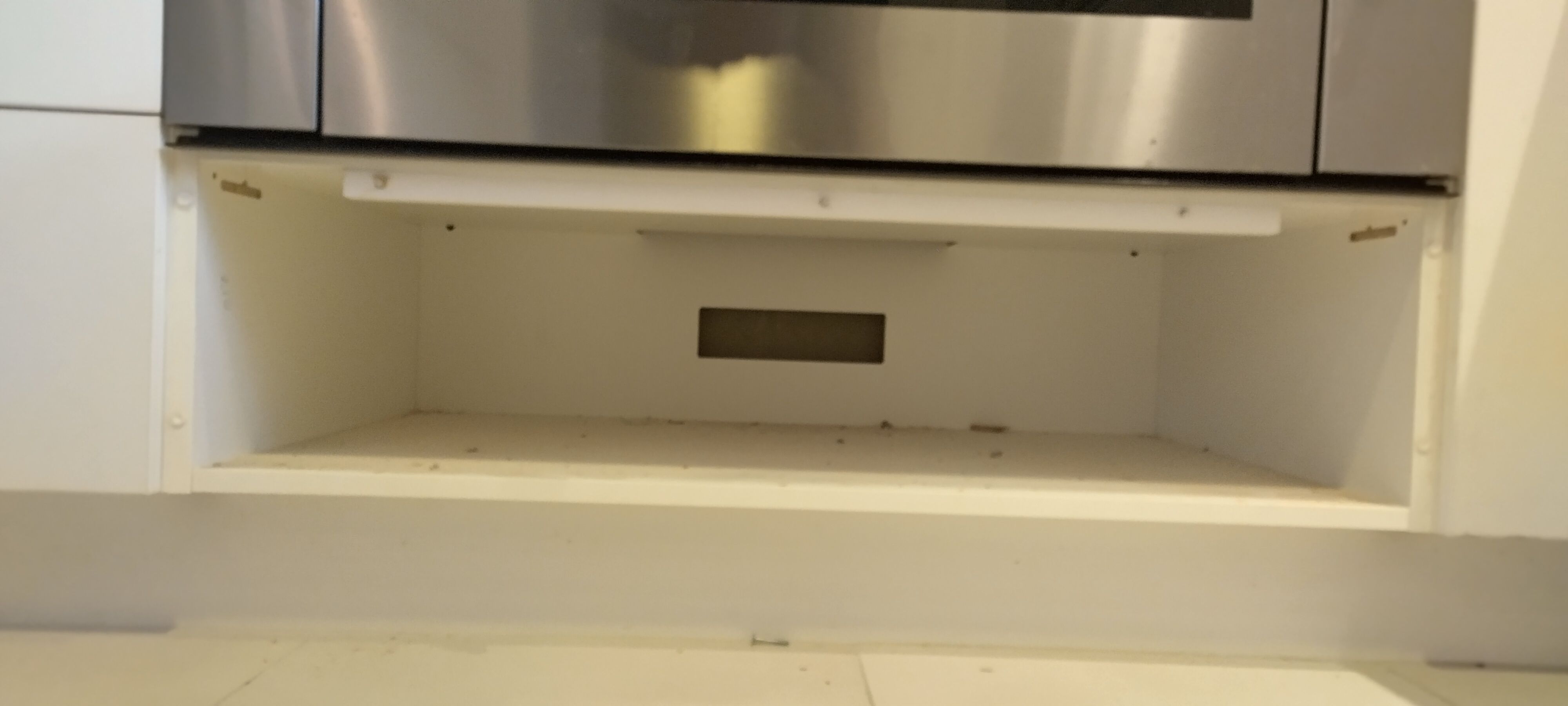 How to add a drawer underneath oven? Bunnings community