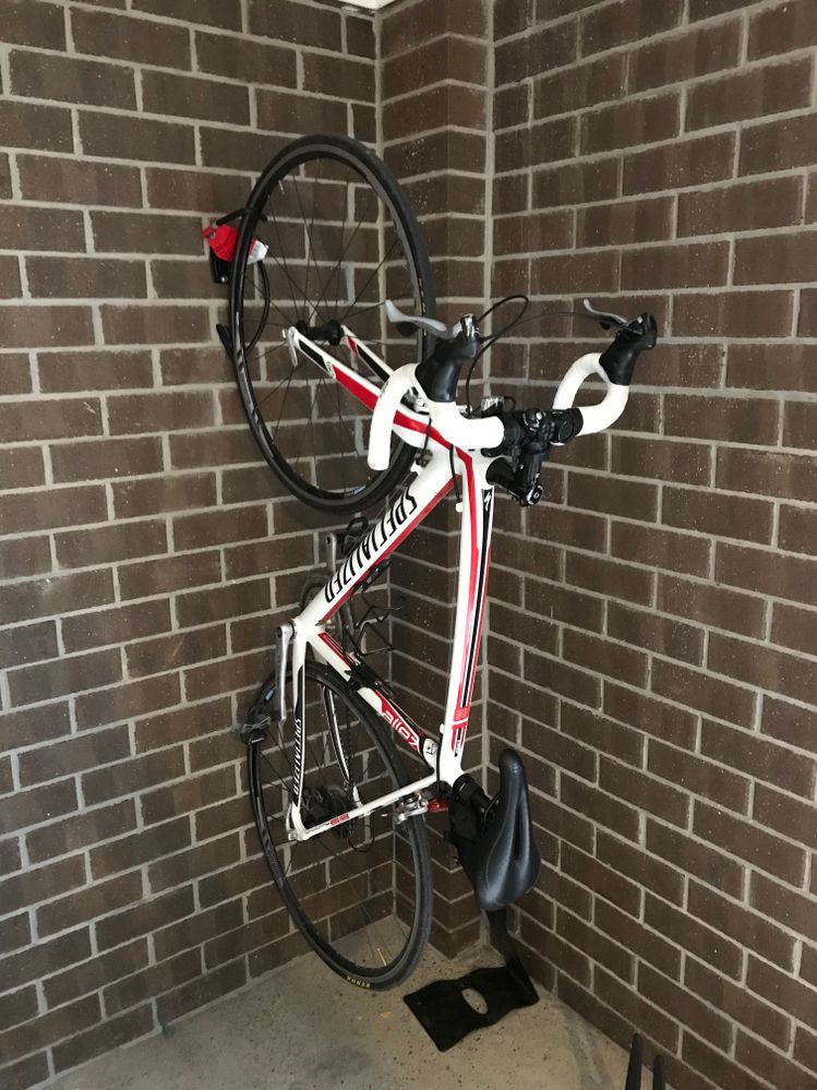 Hanging Bikes In Garage Bunnings Work Community - How To Hang A Bike On Brick Wall