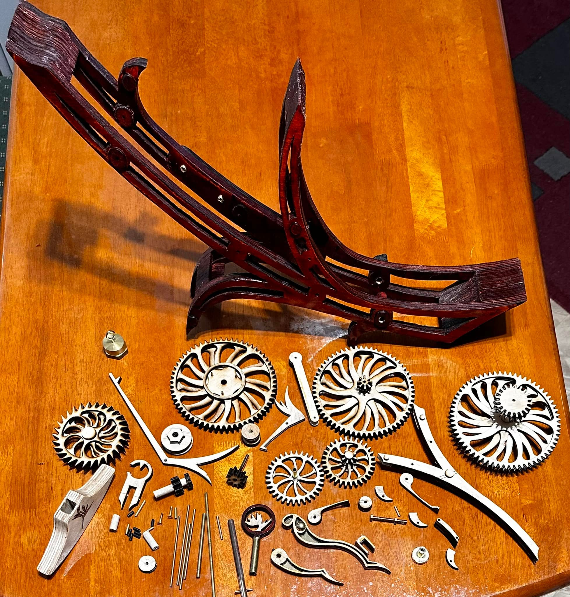 D.I.Y. wooden clock using laser cutter Bunnings community