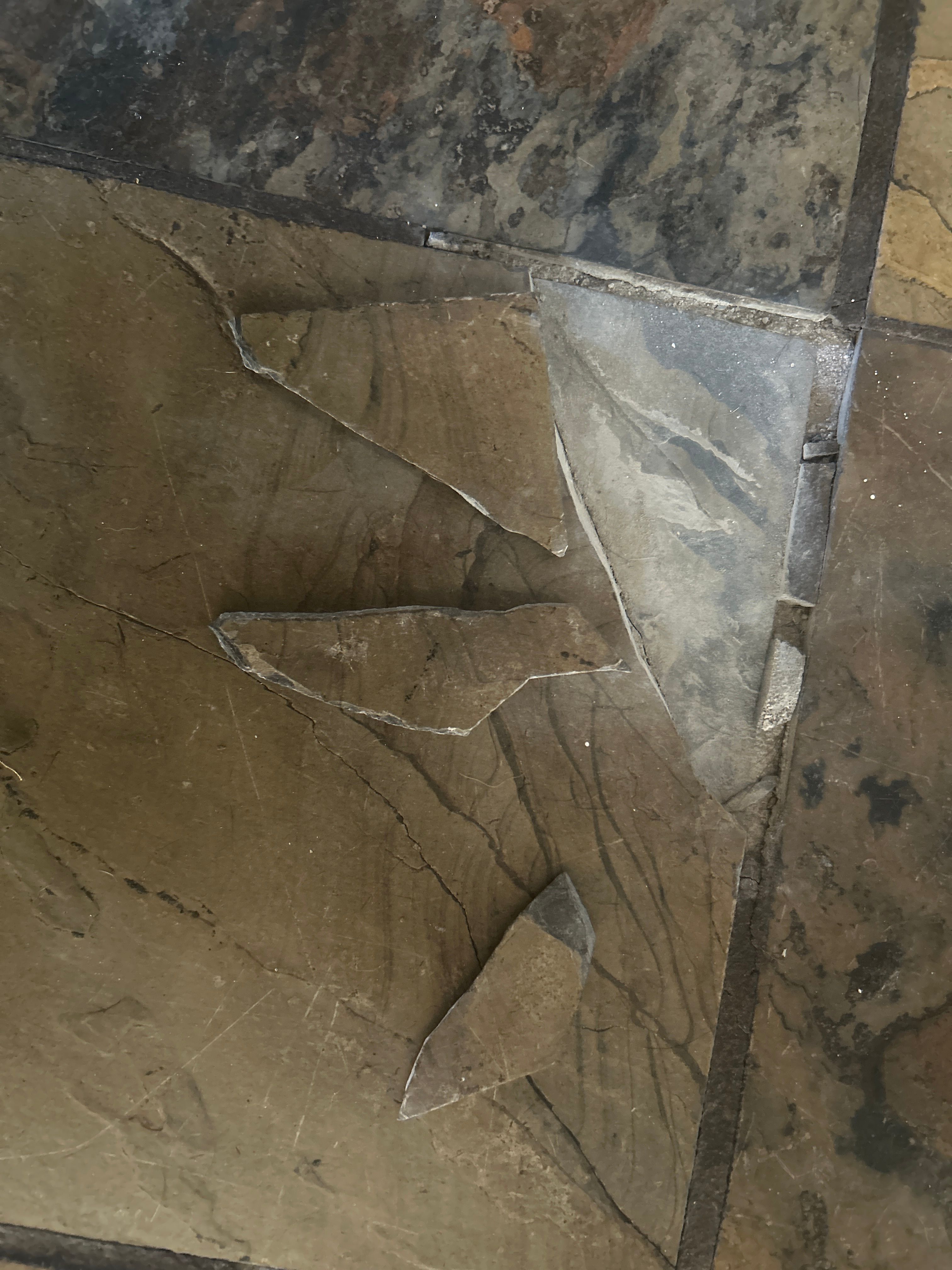 How to repair slate tile floor? Bunnings community