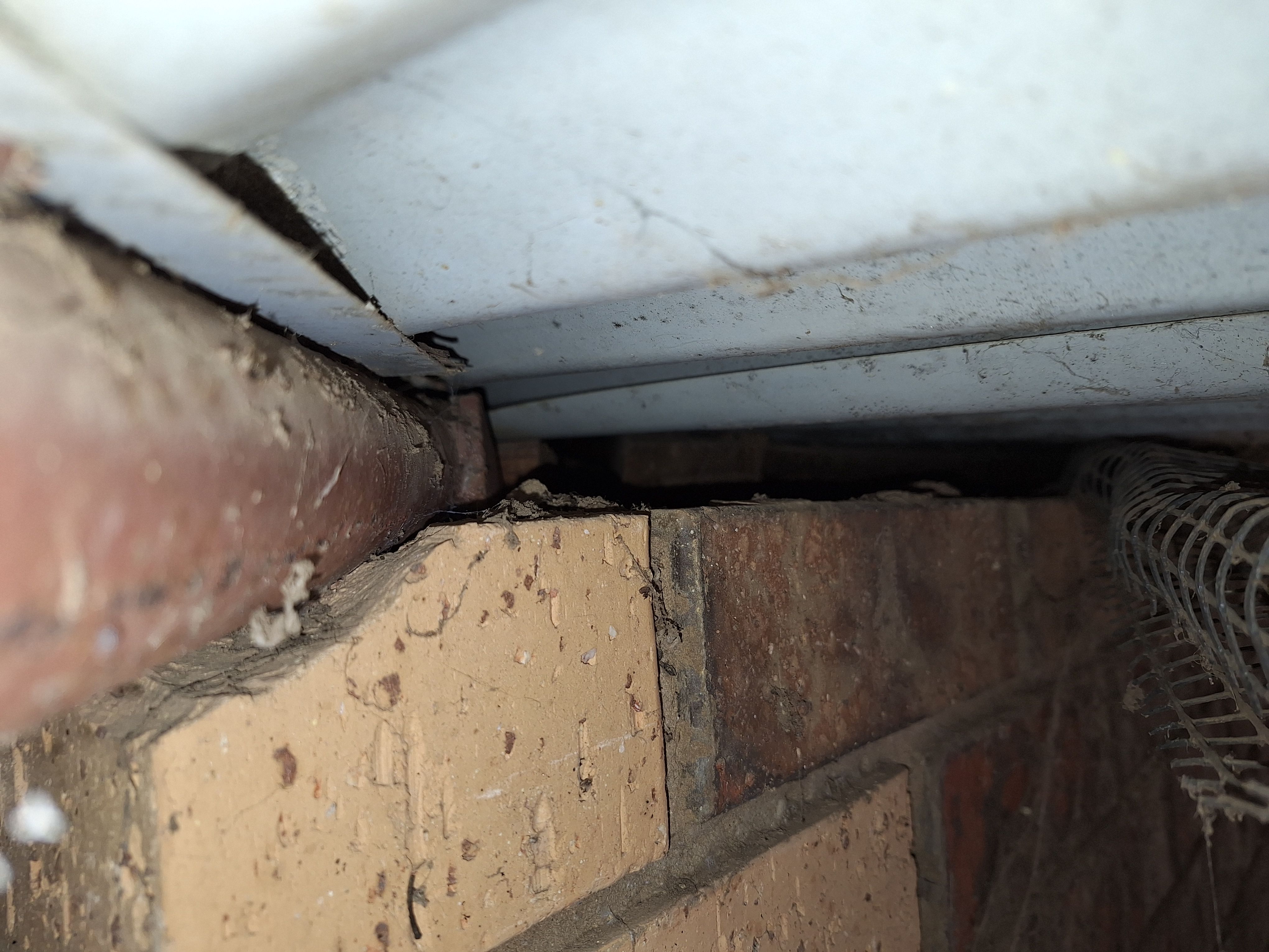 How to fill gap between bricks and roof? Bunnings community