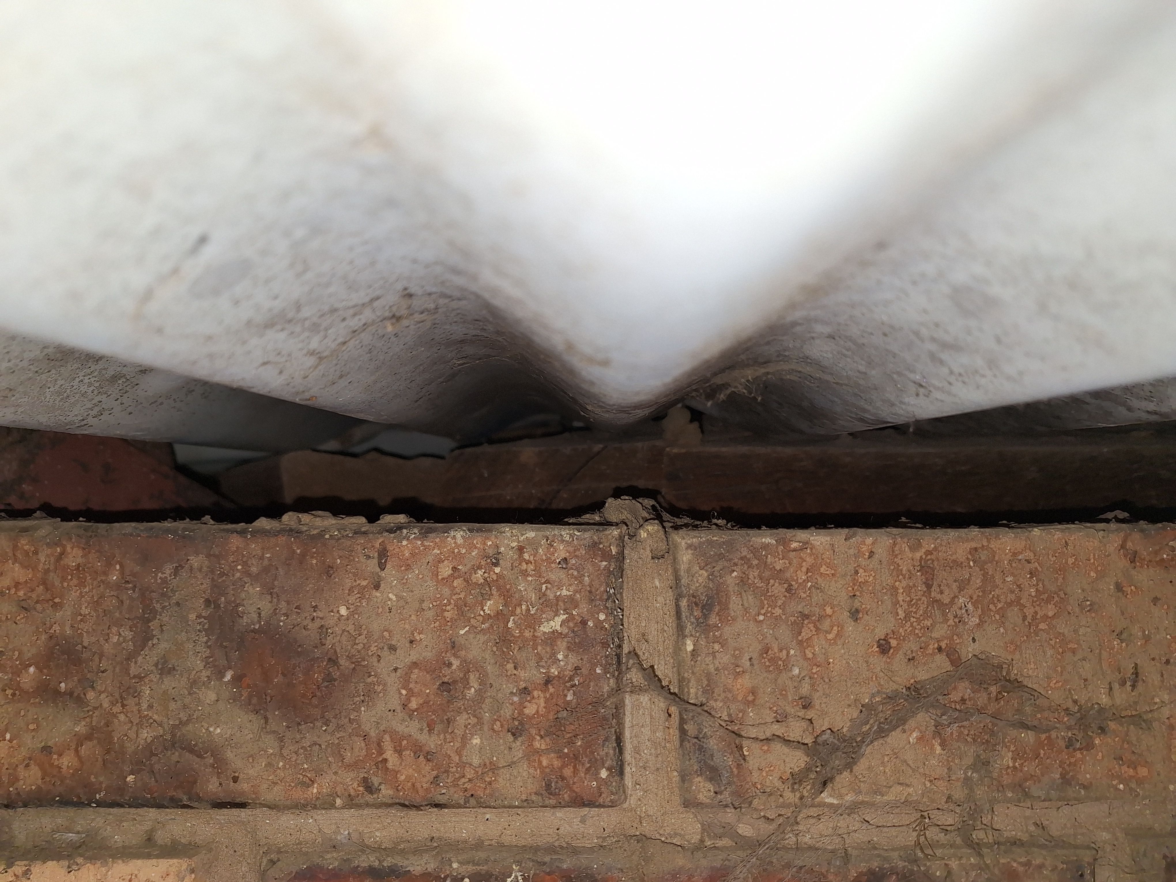 How to fill gap between bricks and roof? Bunnings community