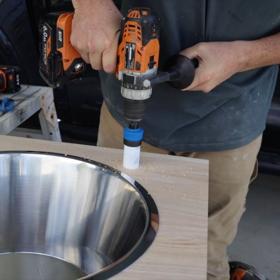 How to install a laundry benchtop Bunnings community