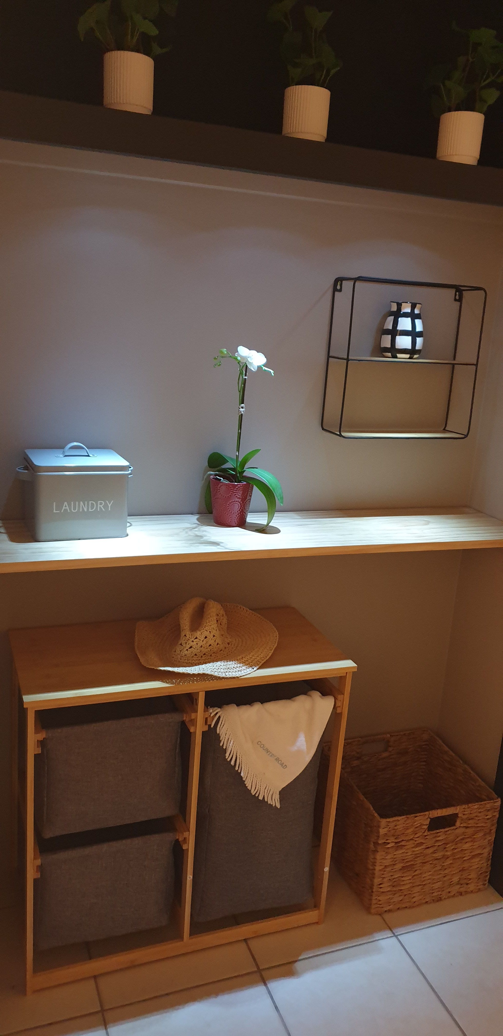 Laundry broom closet turned into mud roo... Bunnings community