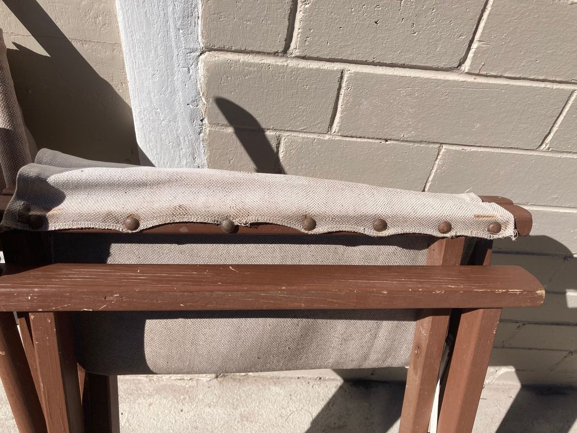 Original Thumb tack fixing directly through fabric