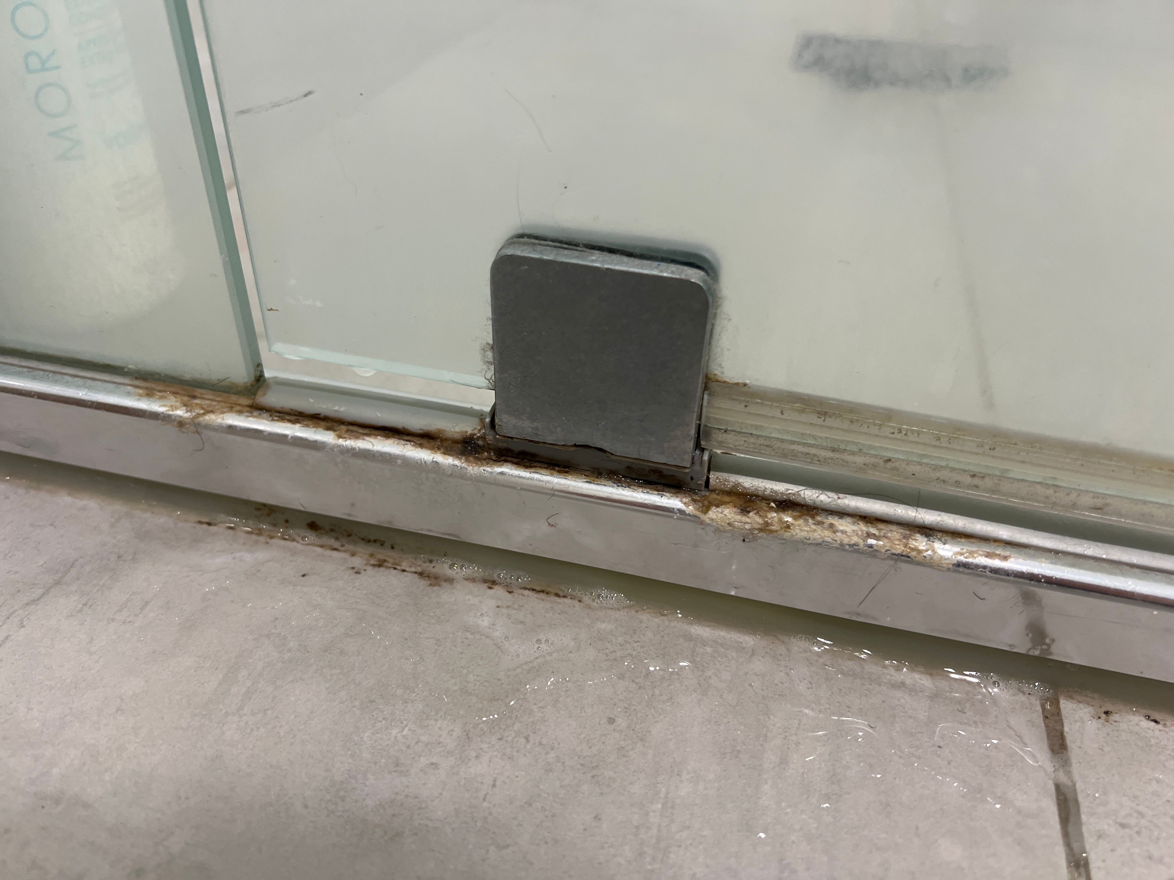 How to fix an corroded shower frame? Bunnings community