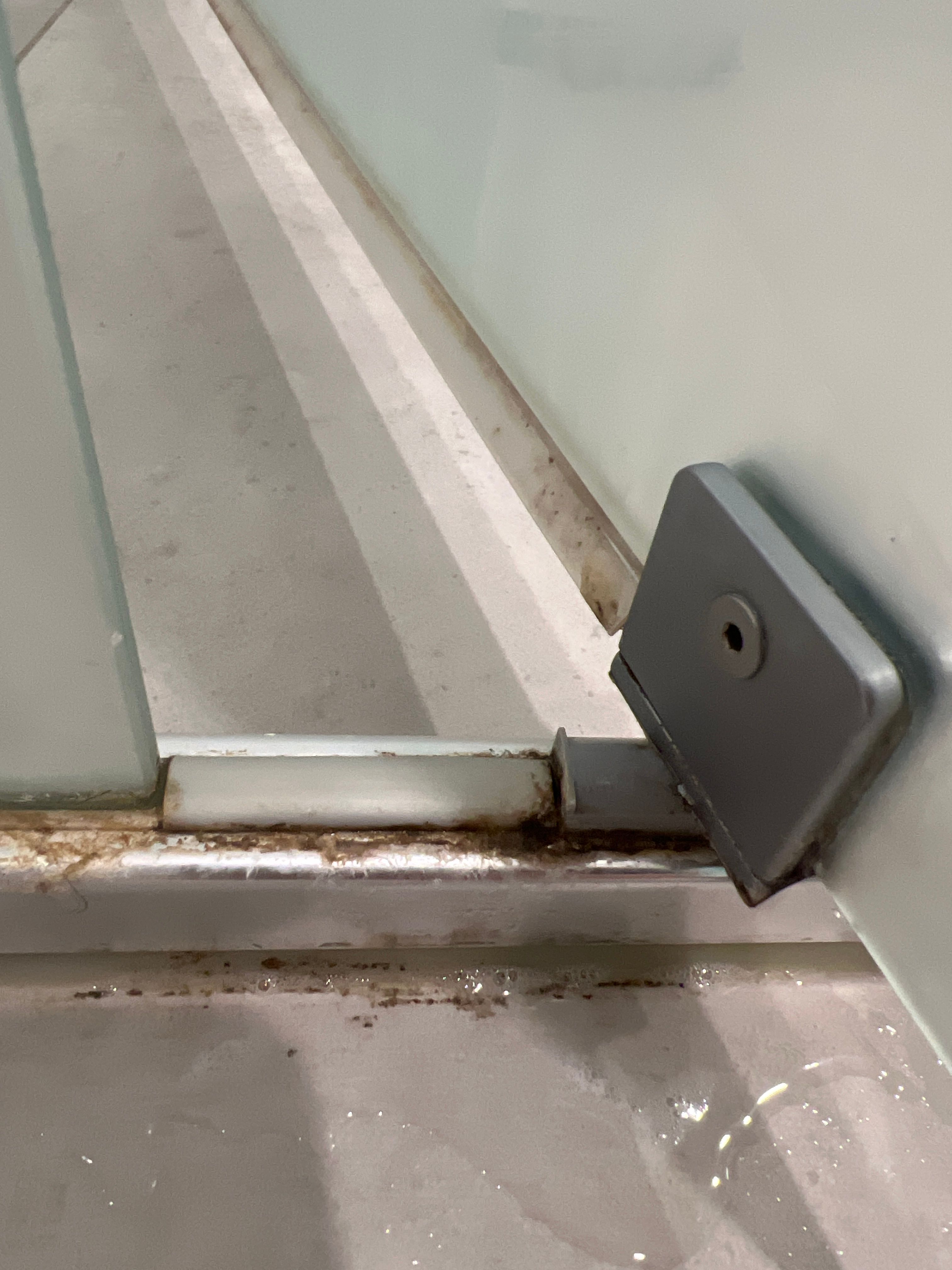 How to fix an corroded shower frame? Bunnings community