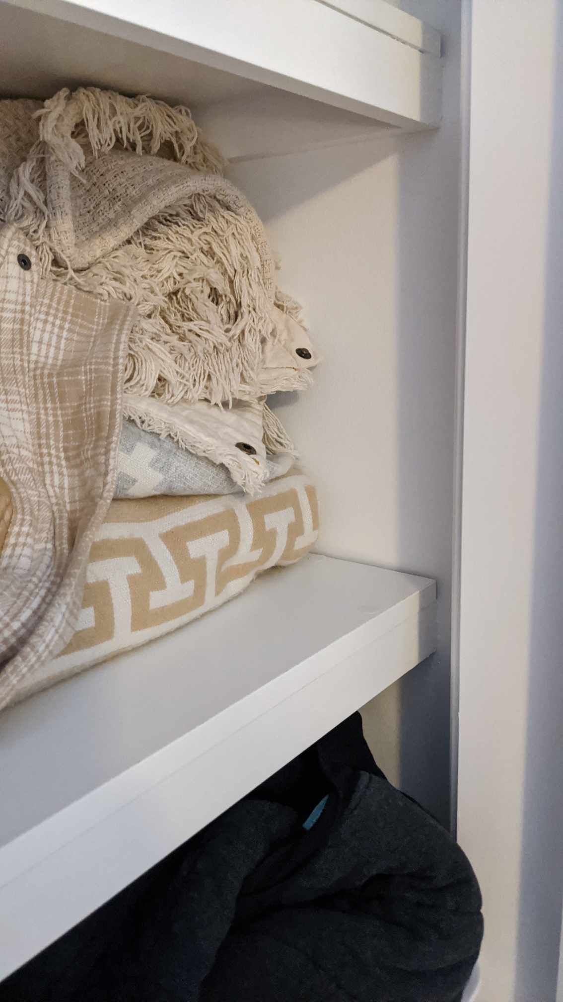 How to turn closet shelves into hanging Bunnings community